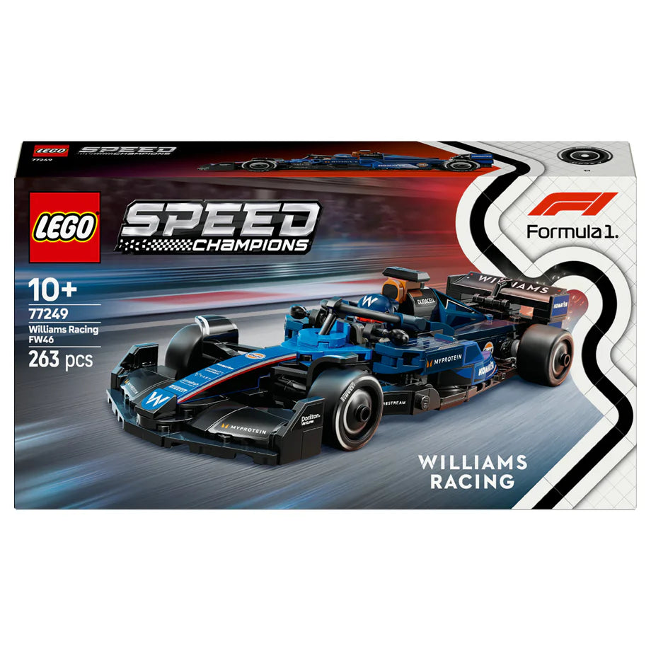LEGO Speed Champions Williams Racing FW46 F1 Race Car 77249 Building Set (263 Pieces)