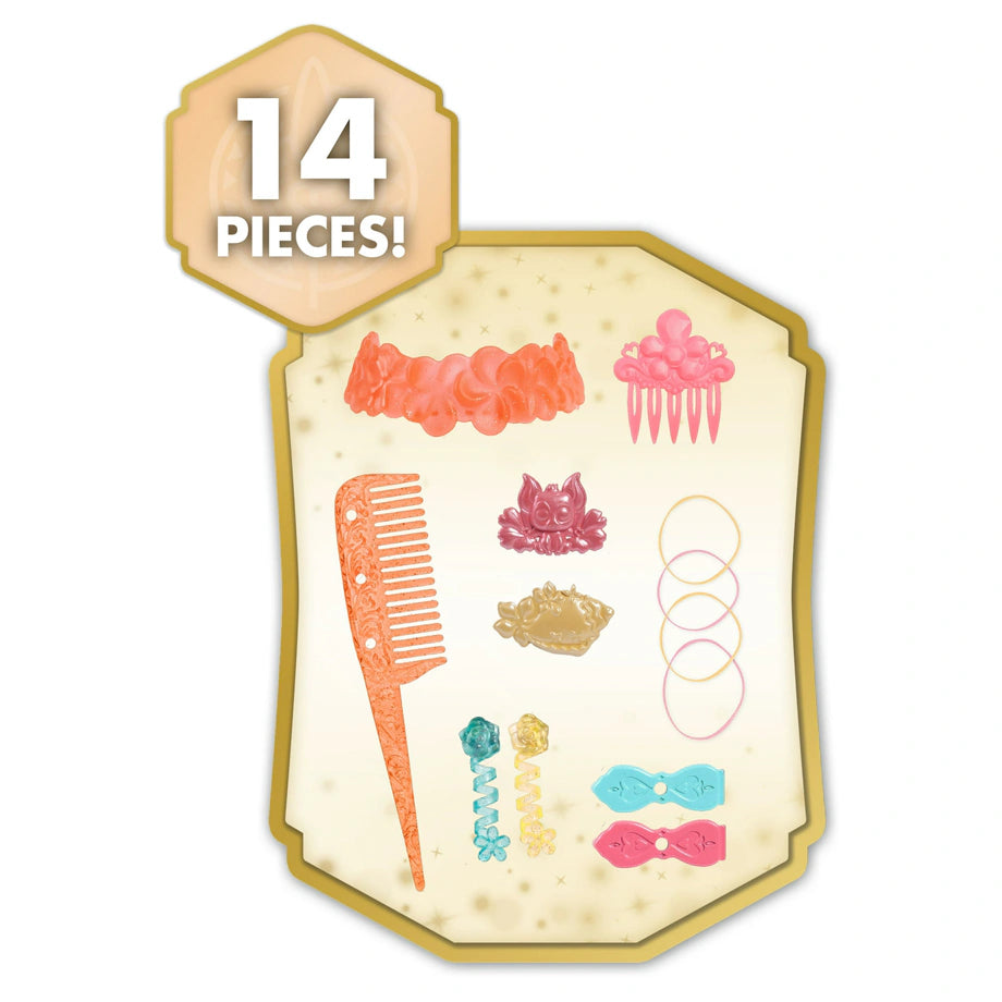 Disney Princess Moana Styling Head Toy (14 Pieces)
