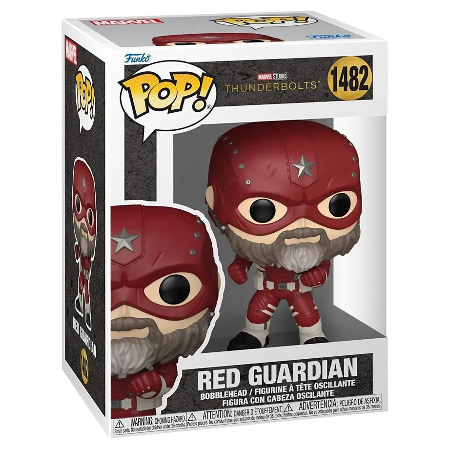 Funko POP! Marvel Thunderbolts: Red Guardian Vinyl Bobblehead (9.7 cm)