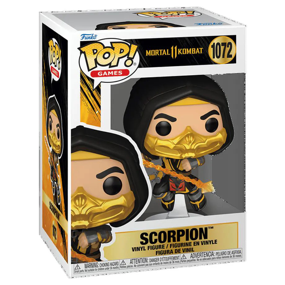 Funko POP! Games Scorpion Vinyl Figure (Mortal Kombat 11) (11 cm)
