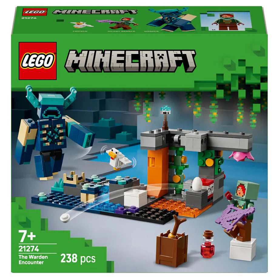 LEGO Minecraft The Warden Encounter Building Set (238 Pieces)