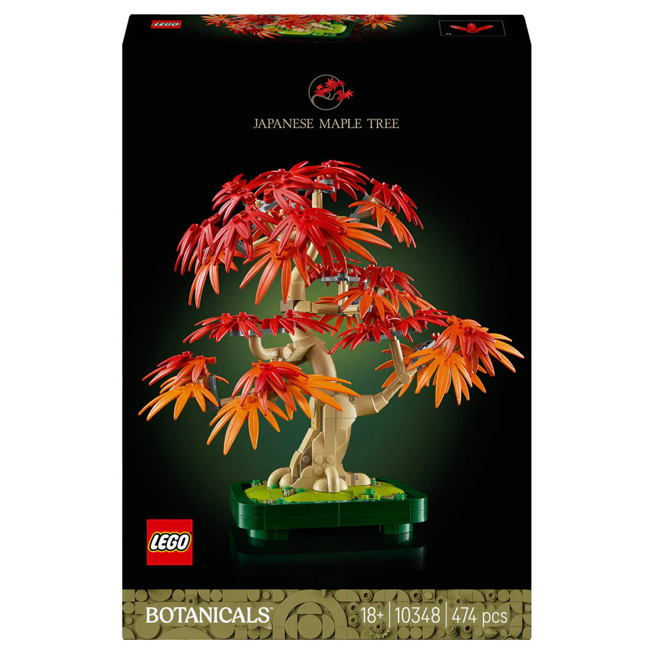 LEGO Botanicals Japanese Red Maple Bonsai Tree Building Set (474 Pieces)