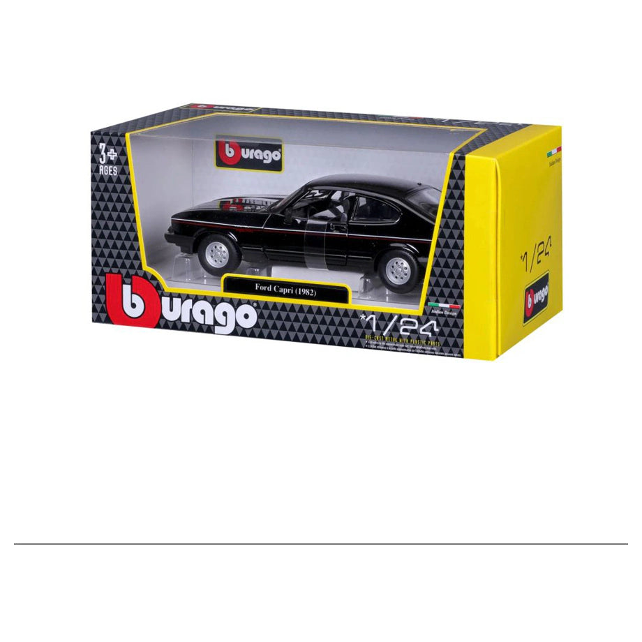 Bburago Ford Capri 1982 Die-Cast Car (Black)