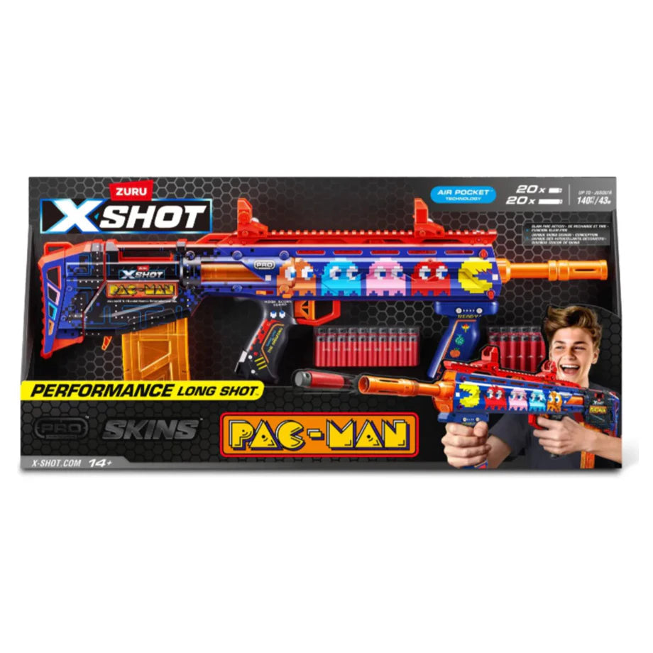 X-Shot Skins Pro Series Sinister Pac-Man Blaster with 40 Darts