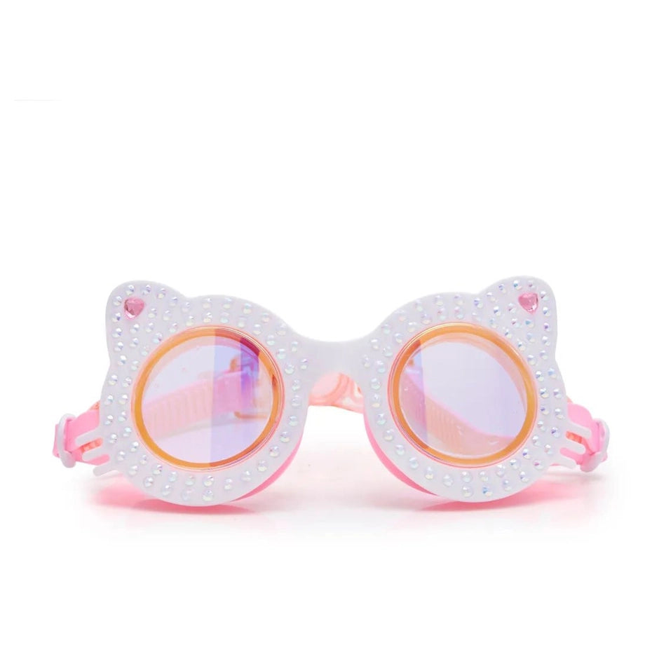 Bling2O Powder Purr Cat Swim Goggles (Pink)