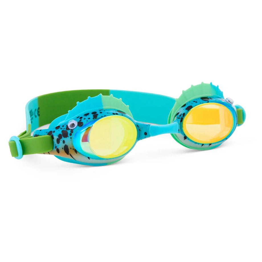 Bling2O Bass Fish Finley Swim Goggles (Betta Blue/Green)