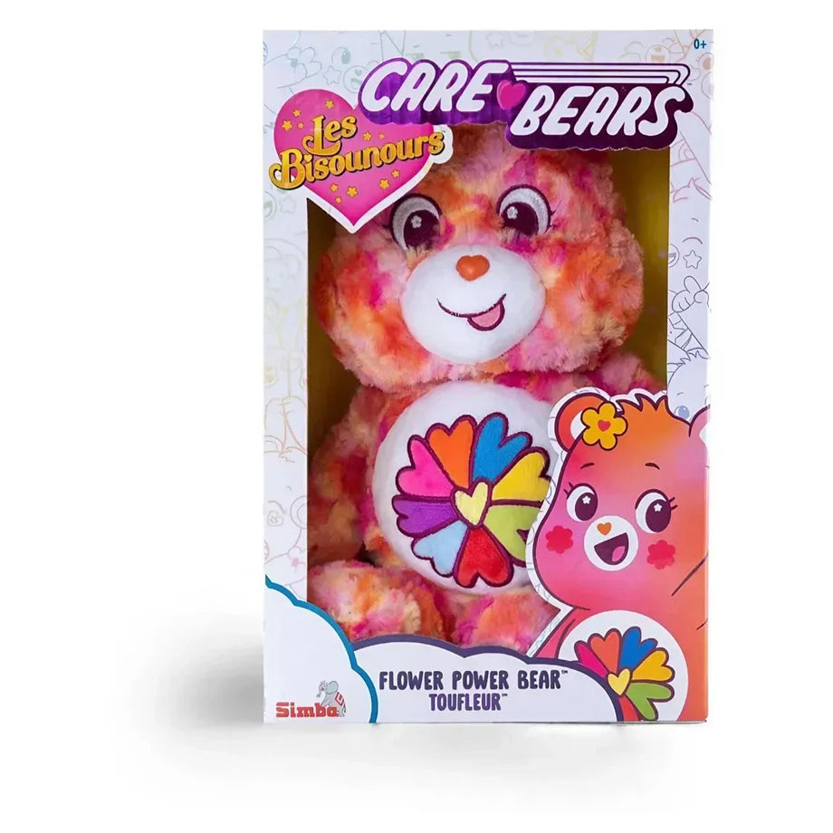 Care Bears Flower Power Bear Plush Toy 23 cm(Red/Orange)