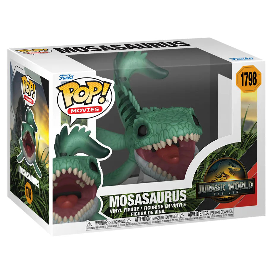 Funko POP! MoviesJurassic World: Rebirth Mosasaurus Vinyl Figure (7.4 cm)