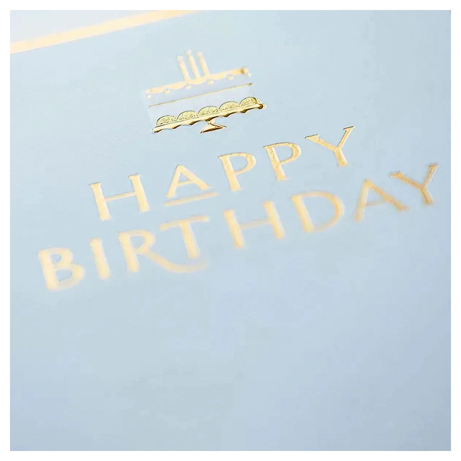 Pigment Fox & Butler Happy Birthday Cake Greeting Card (13 x 17.6 cm)