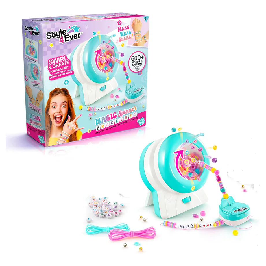 Canal Toys Style 4 Ever Magic Spinner Bracelet Jewelry Kit (600+ Pieces)