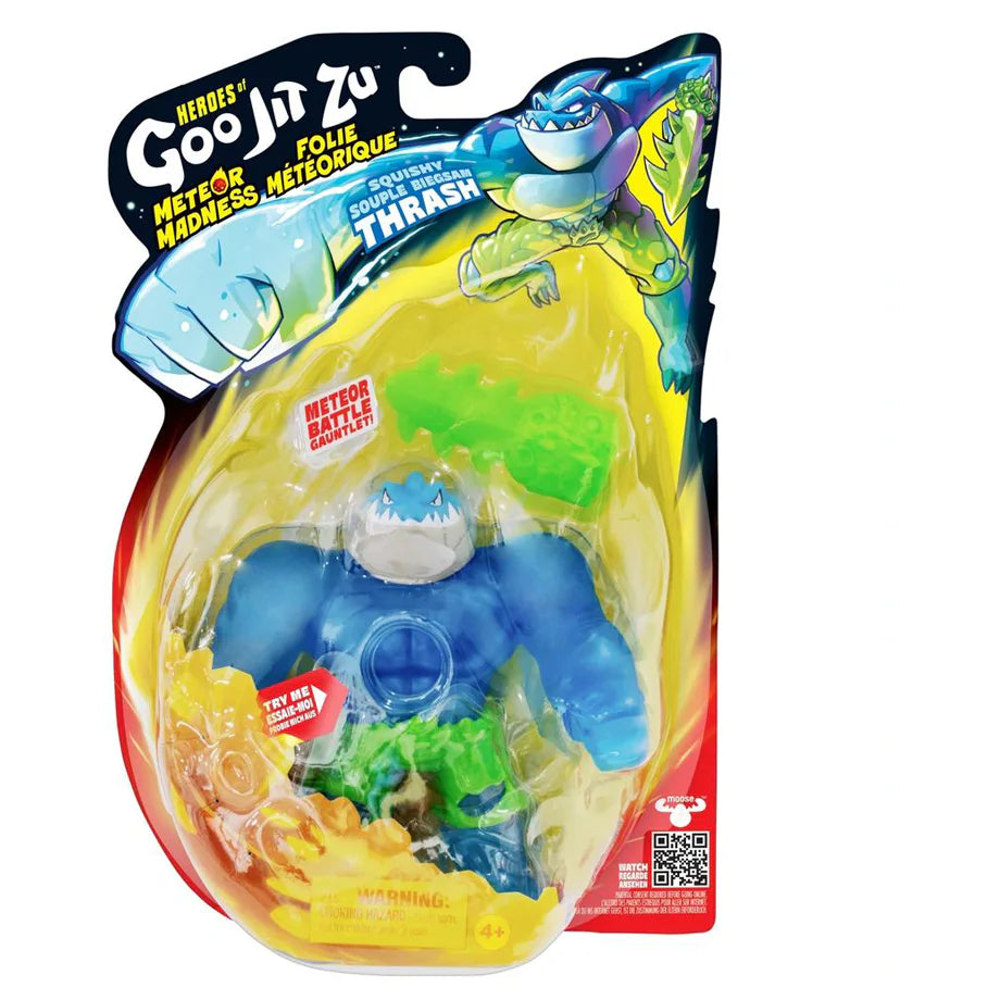 Heroes of Goo Jit Zu Meteor Madness Series 13 Squishy Thrash Figure (12 cm)