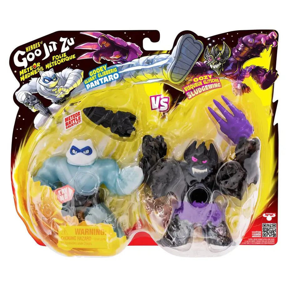 Heroes of Goo Jit Zu Meteor Madness Series 13 Pantaro vs Sludgewing Versus Pack (Pack of 2)