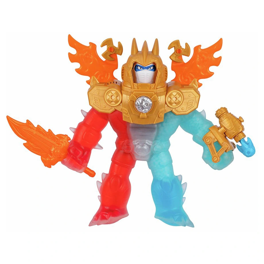 Heroes of Goo Jit Zu Meteor Madness Series 13 Goo-Tron Supreme Lights and Phrases Action Figure (21.7 cm)