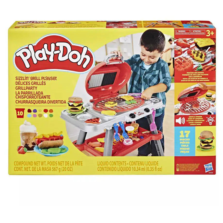 Play-Doh Sizzlin' Grill Playset (567 g)