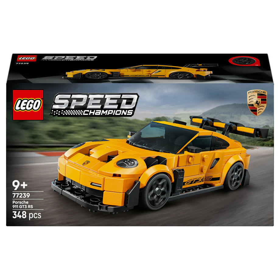 LEGO Speed Champions Porsche 911 Gt3 Rs Super Car Building Set