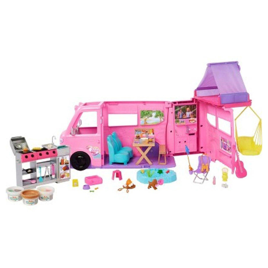 Barbie Dream Camper Playset (85g, 60+ pieces)