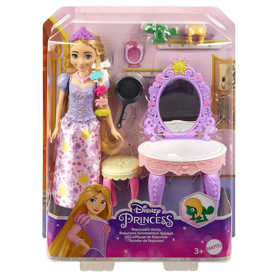Disney Princess Tangled Rapunzel Vanity Doll & Accessories Set