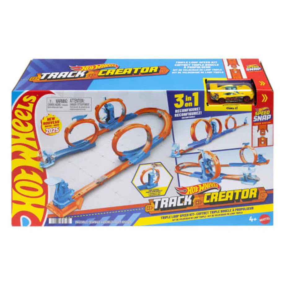 Hot Wheels Triple Loop Speed Playset