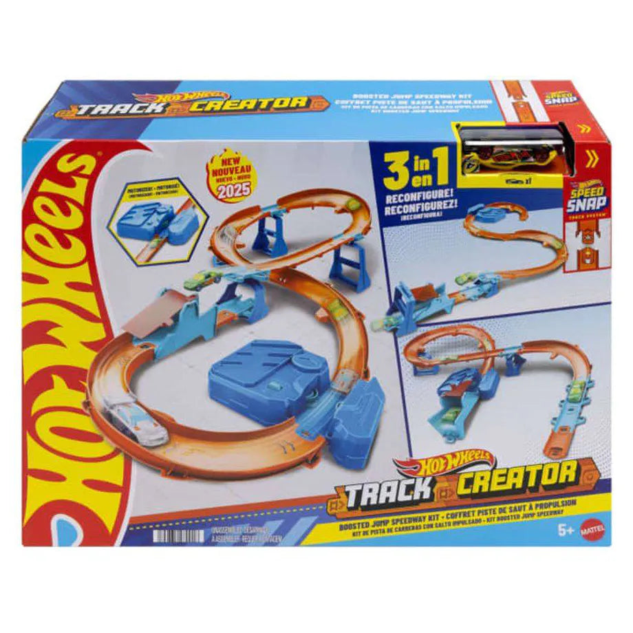 Hot Wheels Boosted Jump Speedway Playset