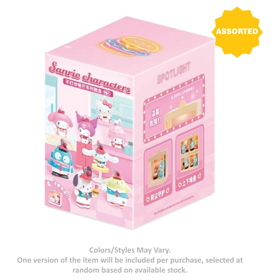 Sanrio Hello Kitty and Friends 24-Hour Restaurant Mini Box Max Series Blind Box (Assorted)