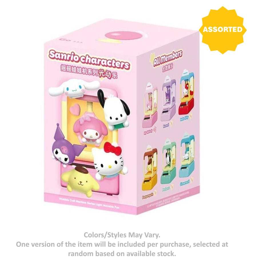 Sanrio Hello Kitty and Friends Wobble Doll Claw Machine Series Blind Box (Assorted)