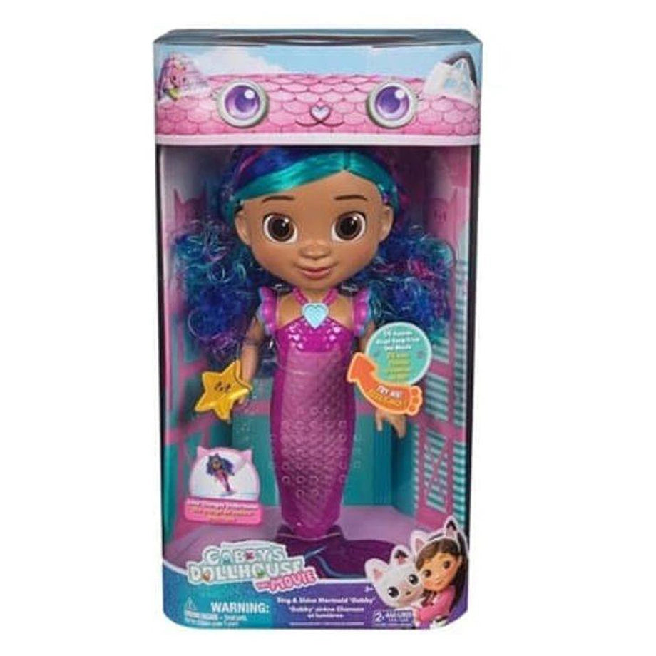 Gabby’s Dollhouse The Movie Sing & Shine Mermaid Gabby Doll (36 cm)