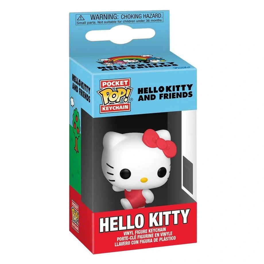 Funko Pocket POP! Sanrio Hello Kitty And Friends Hello Kitty Vinyl Keychain (10.2 cm)