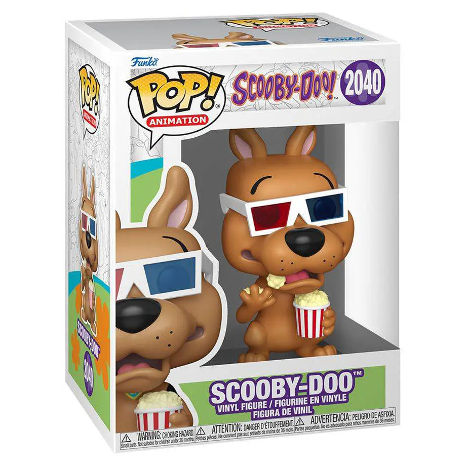 Funko POP! Animation Scooby-Doo! Scooby-Doo with 3D Glasses Vinyl Figure (11.2 cm)