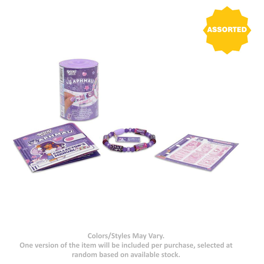 Sticki Rolls Aphmau & Friends Aphmau Wearable Sticker Jewelry Mystery Capsule Pack (Assorted)