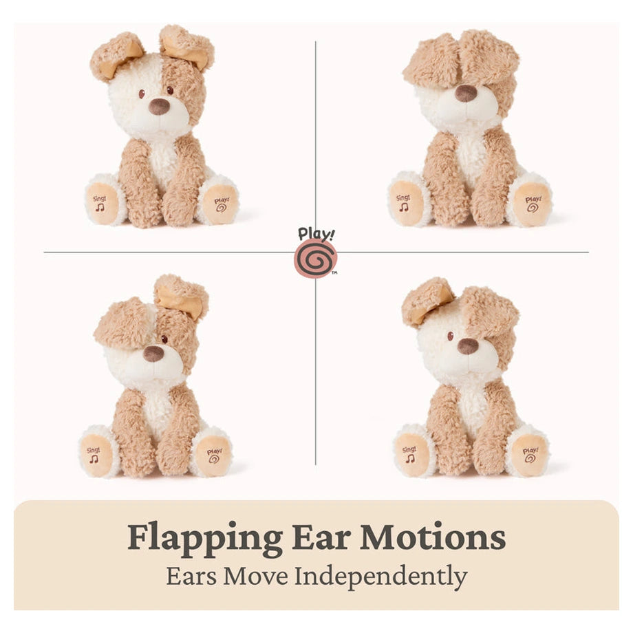 GUND Baby Peeki the Puppy Animated Plush Toy (30.48 cm)