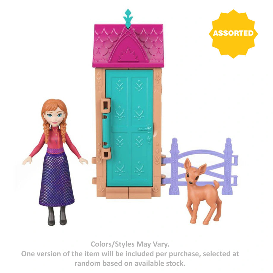 Disney Frozen Storytime Stackers Arendelle Village Small Doll Playset 8.89 cm, (Assorted)