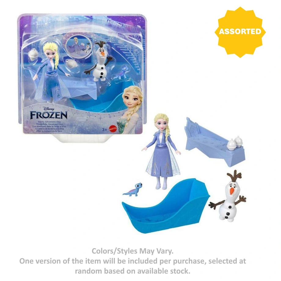 Disney Mini Doll Playset (8.9 cm, Assorted)