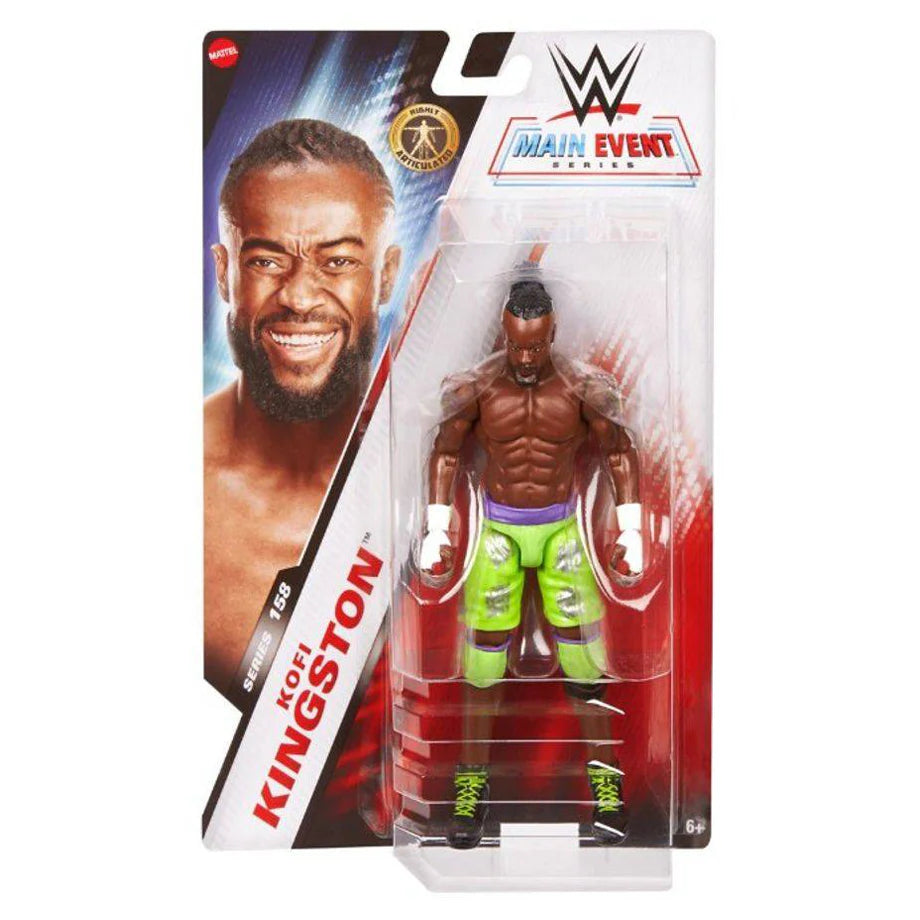 WWE Main Event Kofi Kingston Action Figure (15.24 cm)