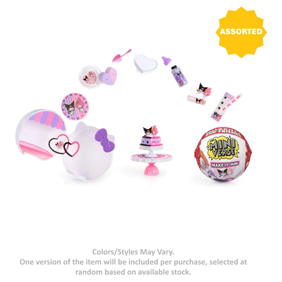 Miniverse Make It Mini Hello Kitty and Friends Series 2 Mini Collectable Capsule (Assorted)