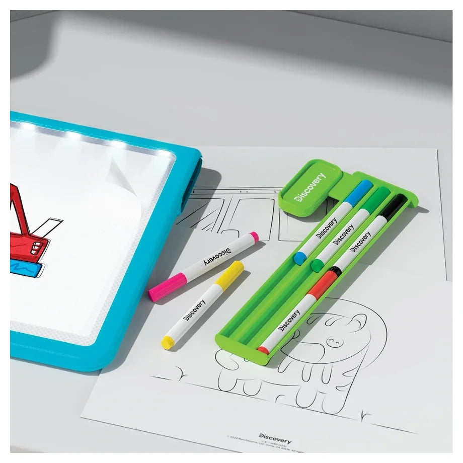 Discovery Glow Tracing Illuminated Art Tablet (16 Pieces)