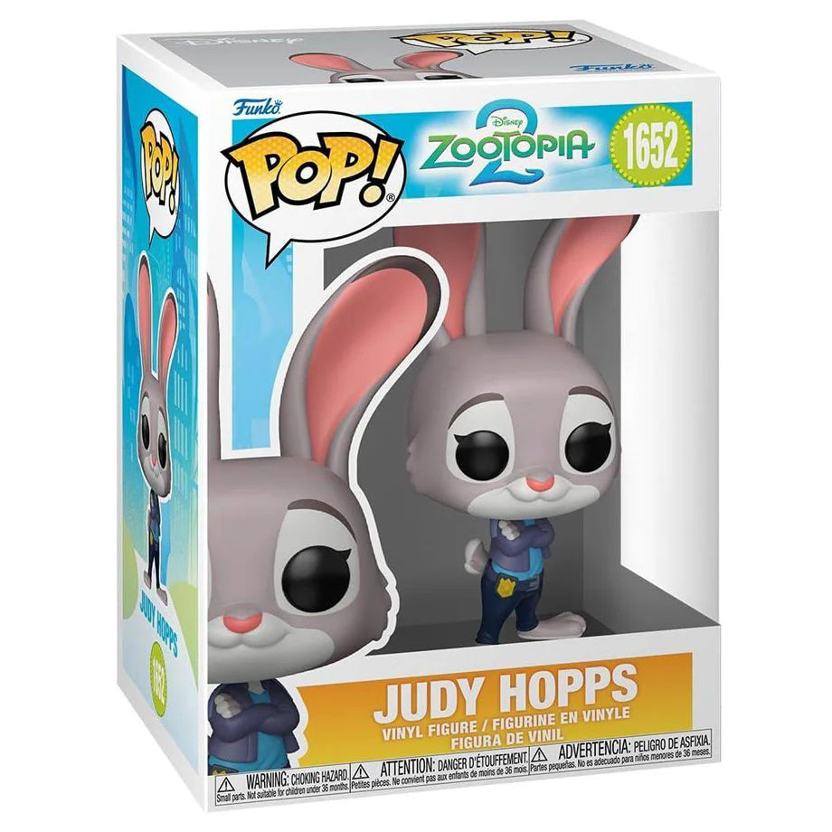 Funko POP! Disney Zootopia 2 Judy Hopps Vinyl Figure (11.2 cm)