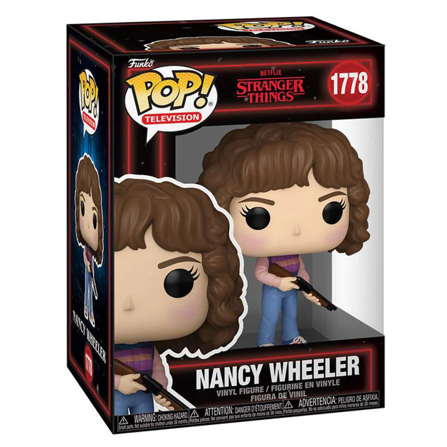 Funko POP! Television Stranger Things Nancy Wheeler Vinyl Figure (10.4 cm)