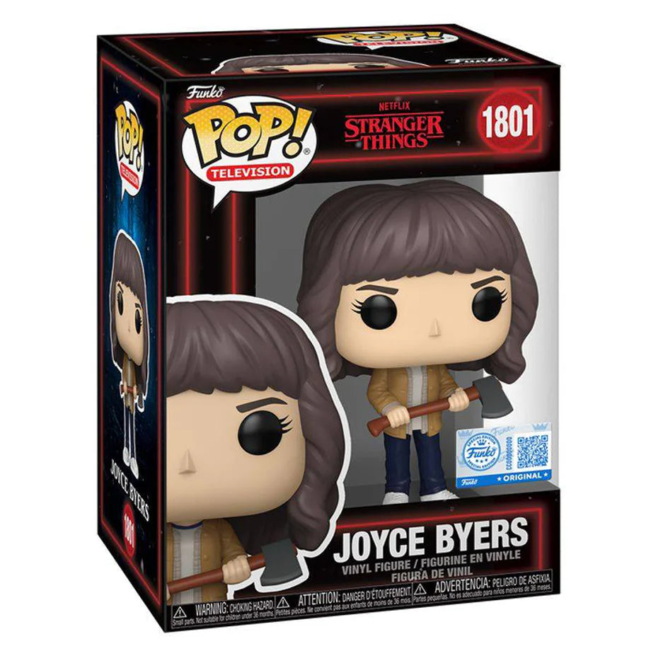 Funko POP! Television Stranger Things Joyce Byers With Axe Vinyl Figure (9.9 cm)