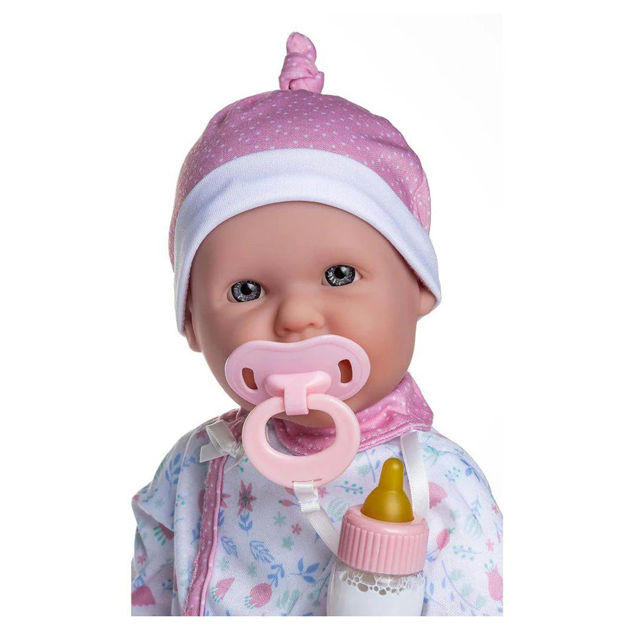 La Baby Soft Body Baby Doll (40.64 cm, Pink)