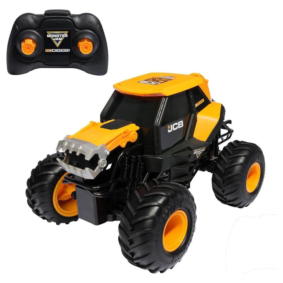 Monster Jam Jcb Digatron Rc Monster Truck (1:15, Yellow)