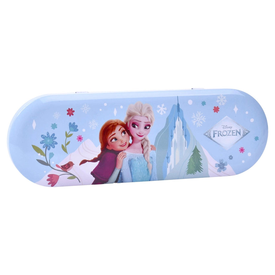 Air-Val Disney Frozen Makeup Tin Case (Blue)