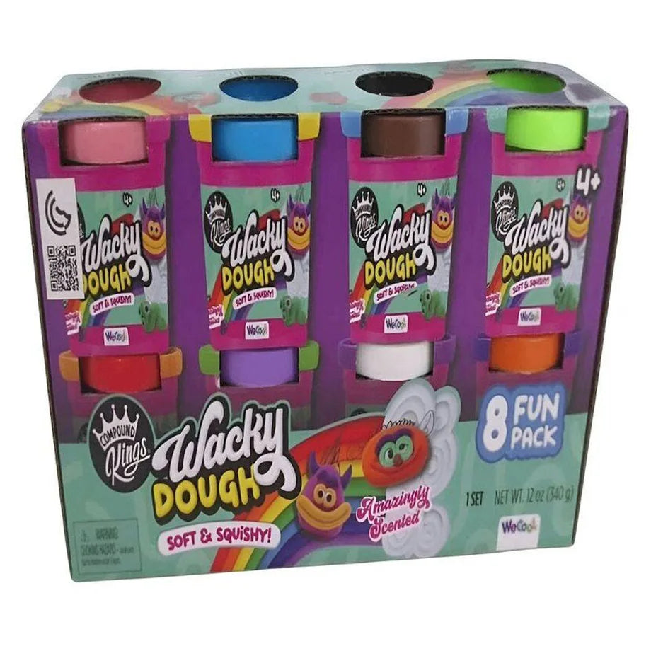 Compound Kings Wacky Dough Soft & Squishy! 8-Pack (340 G)