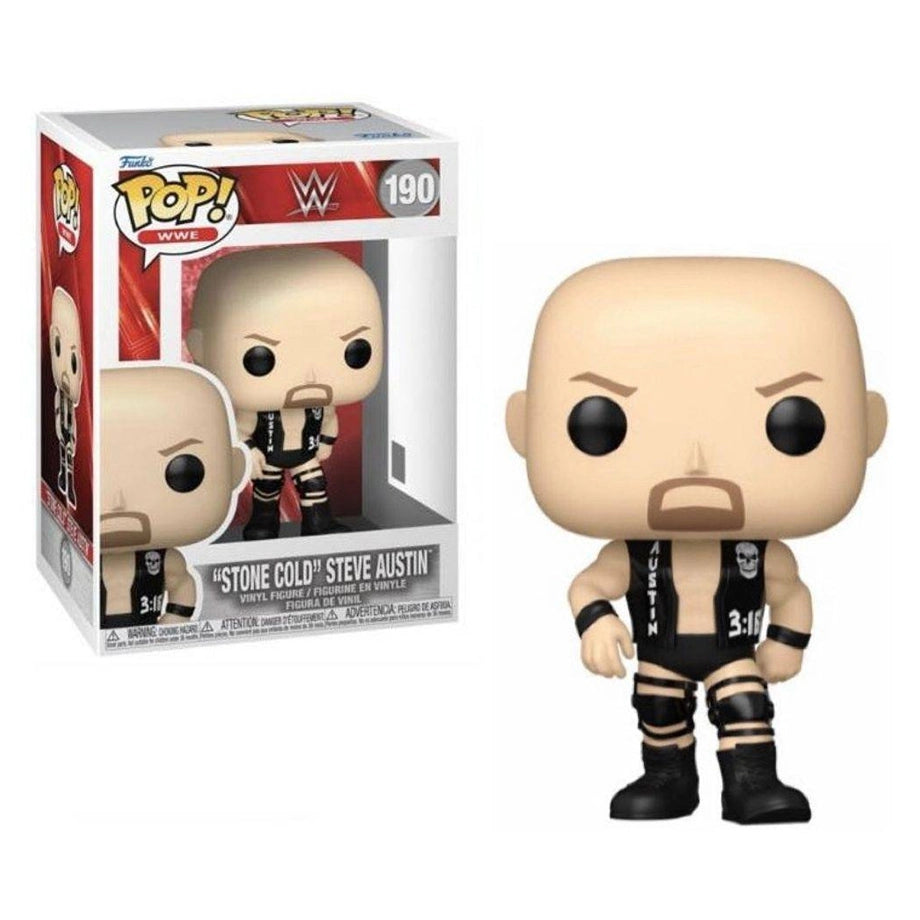 Funko Pop! Wwe "Stone Cold" Steve Austin Vinyl Figure (9.4 Cm)