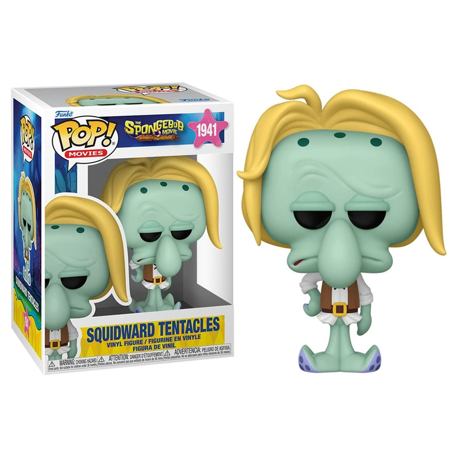 Funko Pop! Movies The Spongebob Movie Search For Squarepants Squidward Tentacles (Pirate) Vinyl Figure (11.4 Cm)