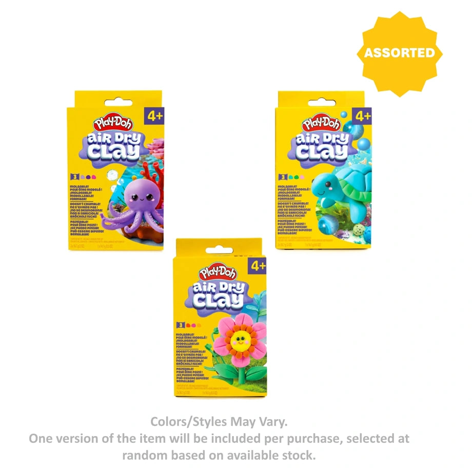 Hasbro Play-Doh Air Dry Clay Buddy Peg (197 g, Assorted)