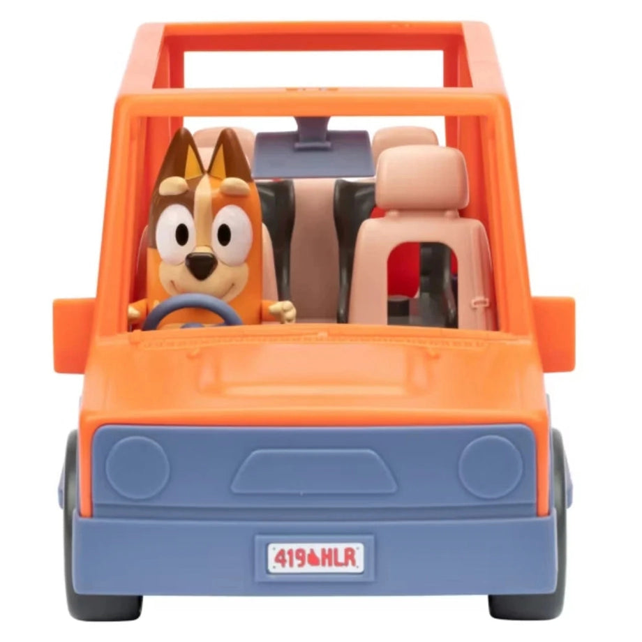 Bluey Series 11 Heeler Family Road Trip 4WD Vehicle Playset (2 Pieces)