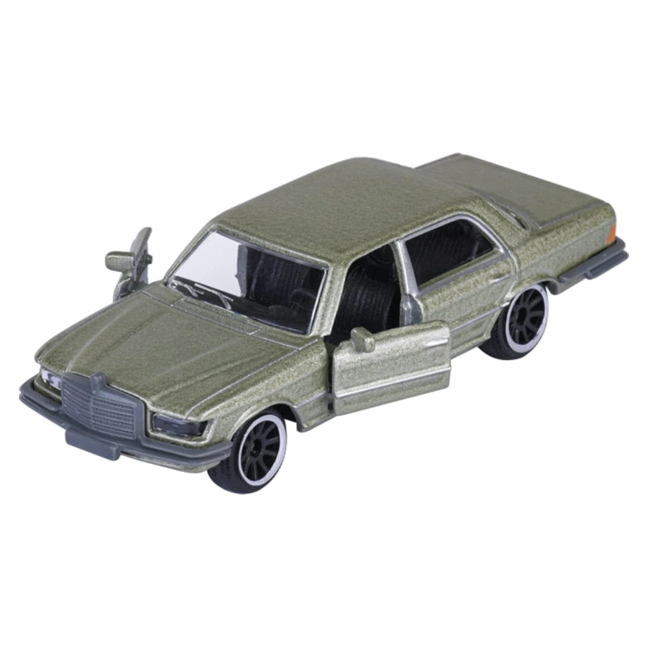 Majorette Metal Vintage Mercedes Benz 450 SEL Die-cast Car (1:64, Green)