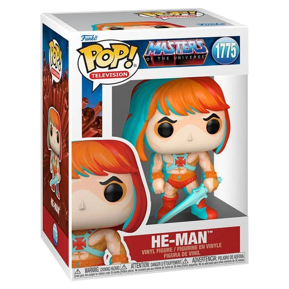 Funko POP! Television Masters of the Universe He-Man (Comic Deco) Vinyl Figure (9.7 cm)