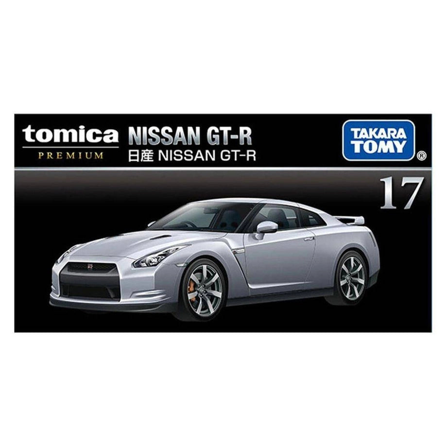 Takara Tomy Tomica Premium 17 Nissan GT-R Die-cast Car (1:62, Silver)