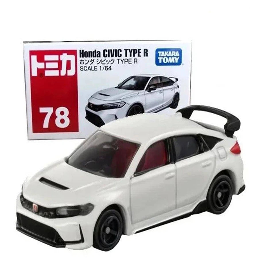 Takara Tomy Tomica 78 Honda Civic Type R Die-cast Car (1:64, White)